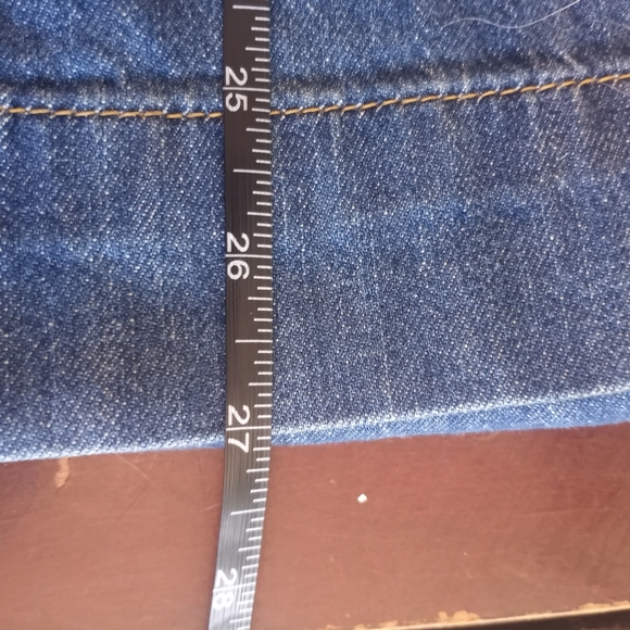 J Crew Wide Leg Preppy Boho Wide Leg Casual Medium Wash Trouser Jean 27 - Picture 6 of 6